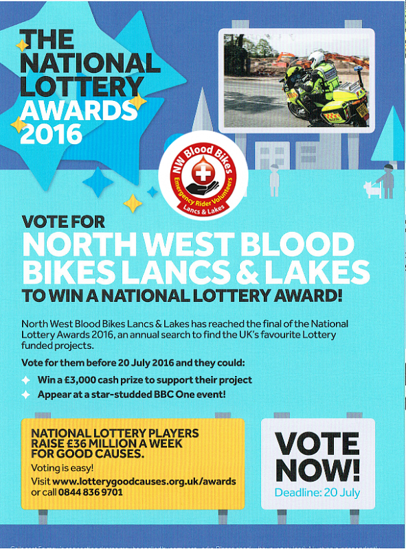 National Lottery Awards 2016